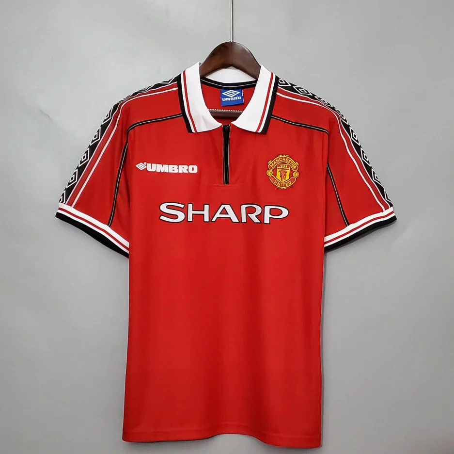 MANCHESTER UNITED 1998 - 1999 HOME JERSEY