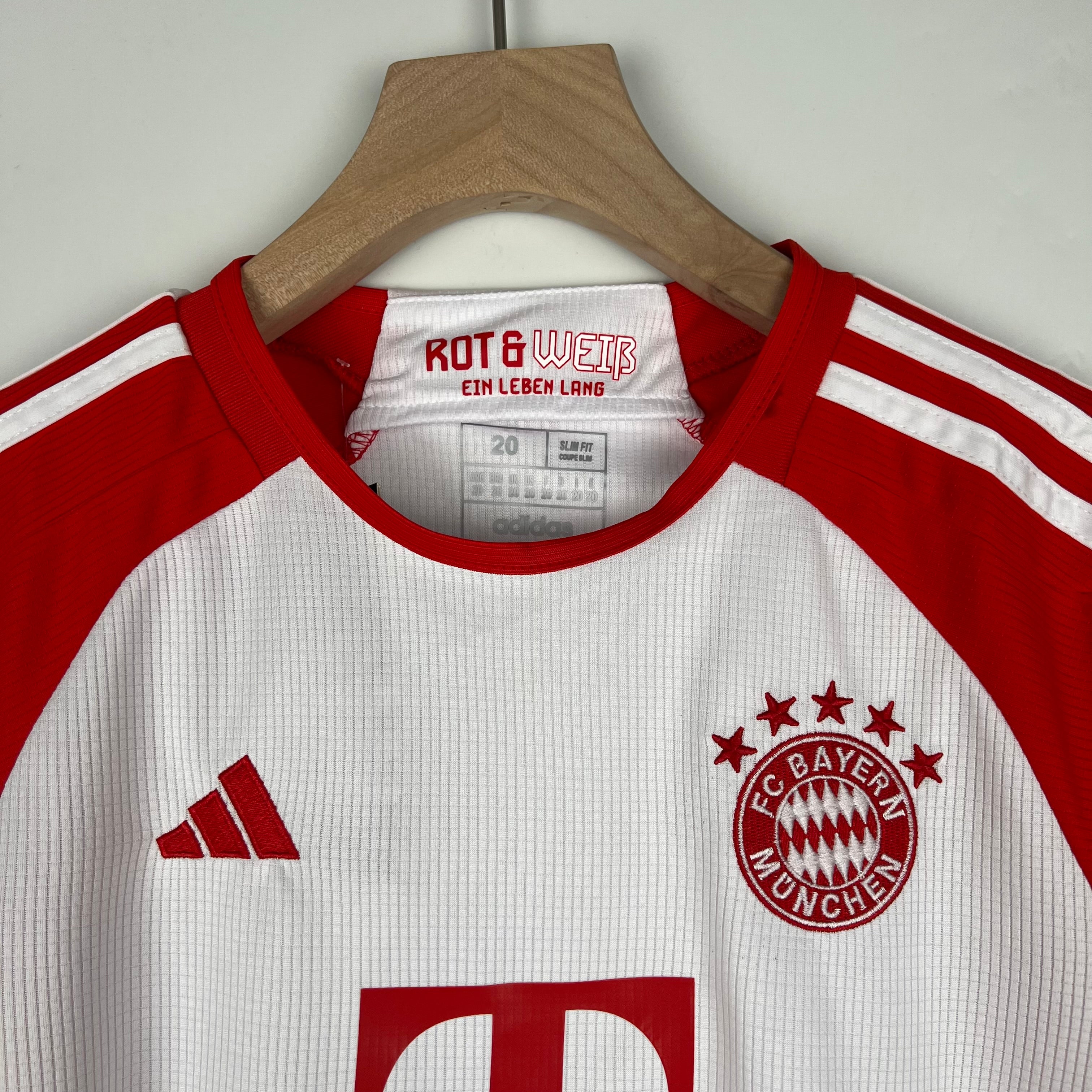 BAYERN MÜNCHEN  2023 - 2024 HOME JERSEY FOR KIDS