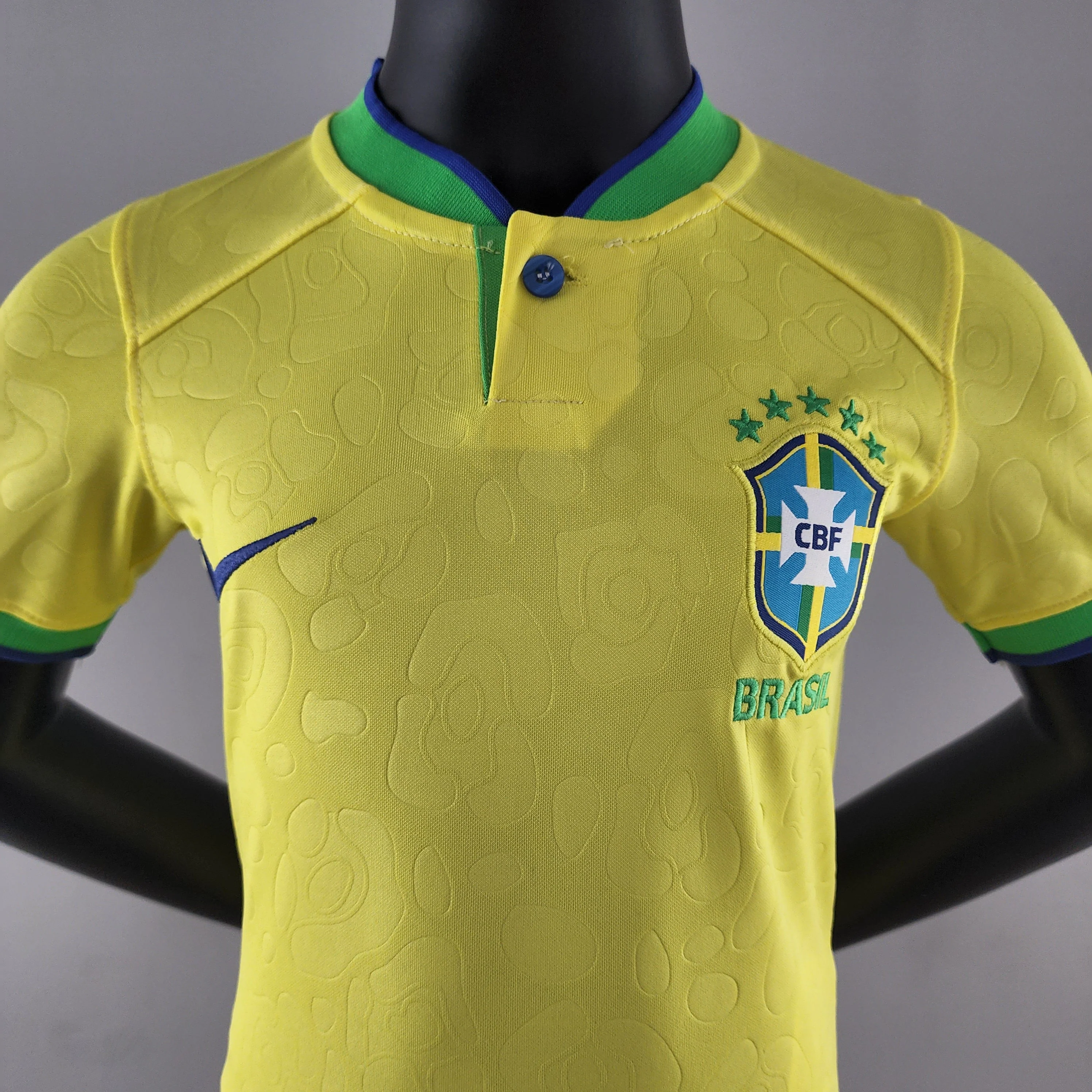 BRAZIL HOME JERSEY 2022 FOR KIDS
