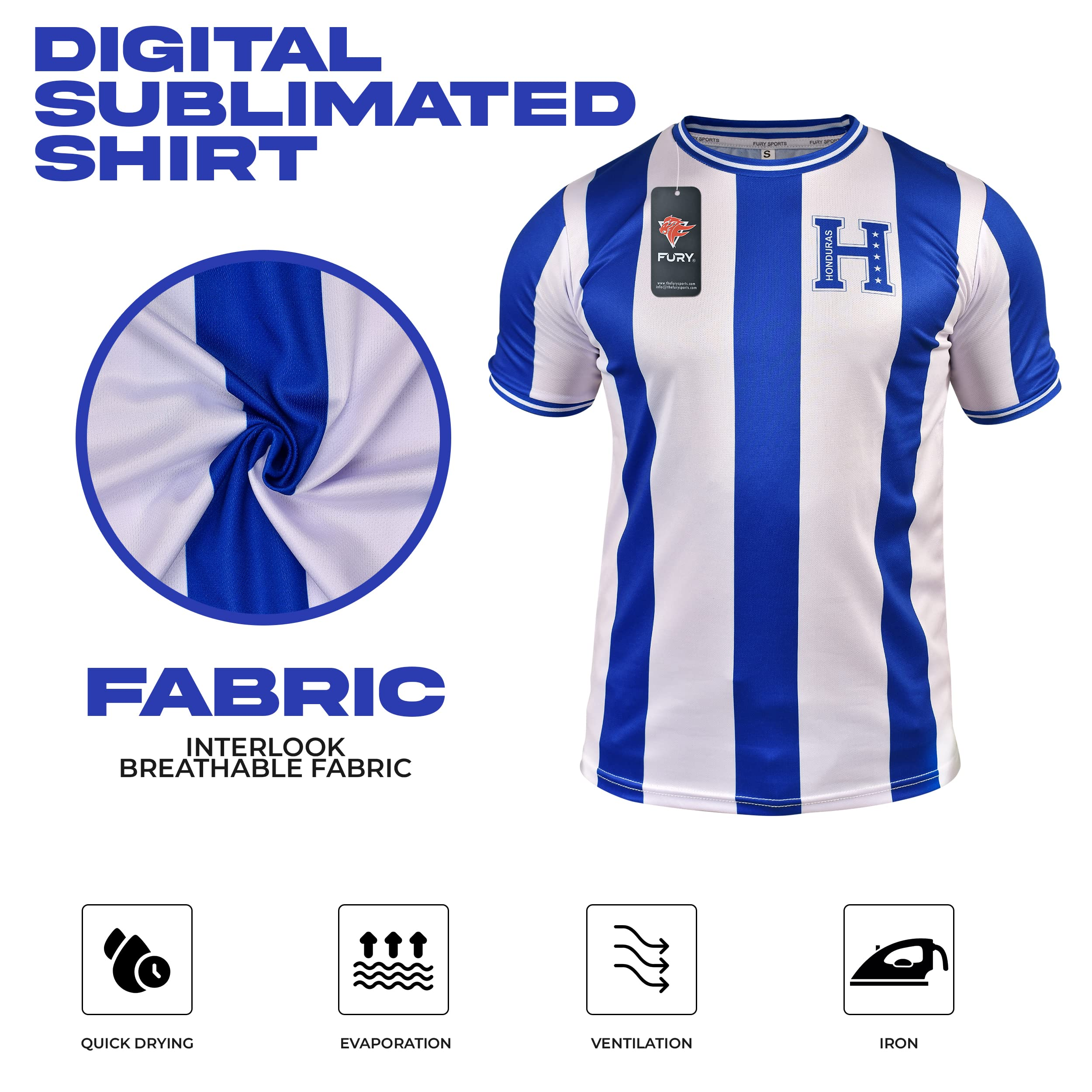 Camiseta de Futbol Honduras Hombres_ Men's_women's_neutral