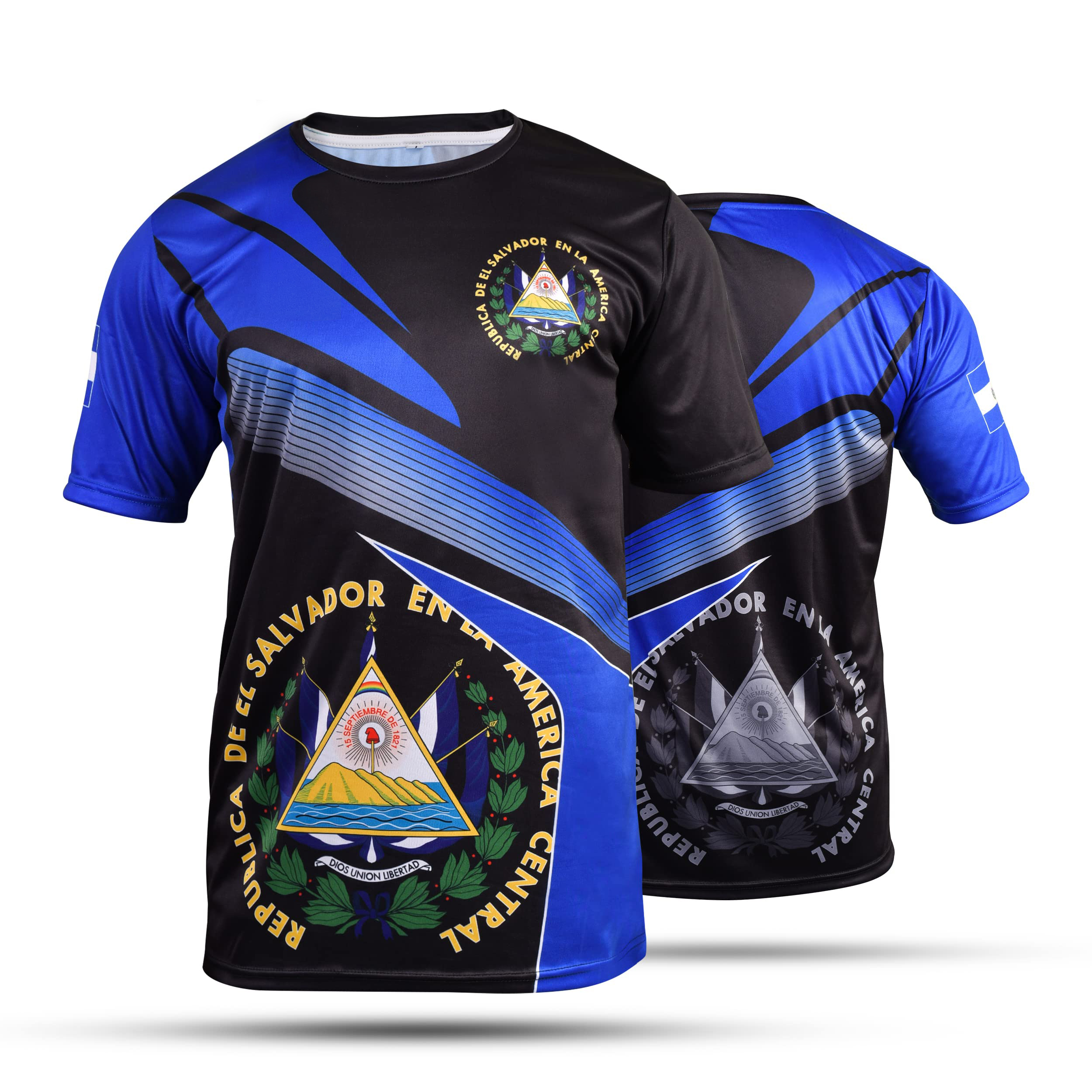 Fury El Salvador Soccer Jersey - El Salvador Football Shirt Camiseta de futbol de El Salvador Jersey