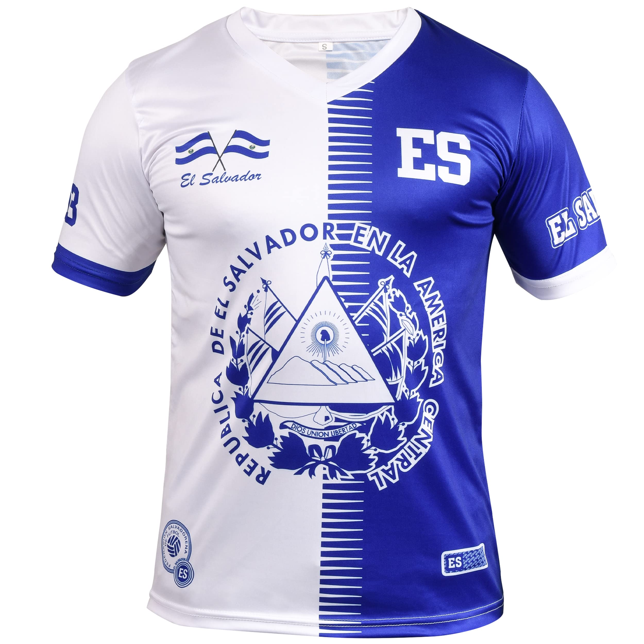 Fury El Salvador Football Shirt - El Salvador Shirt - El Salvador Men_Women_Unisex short sleeves