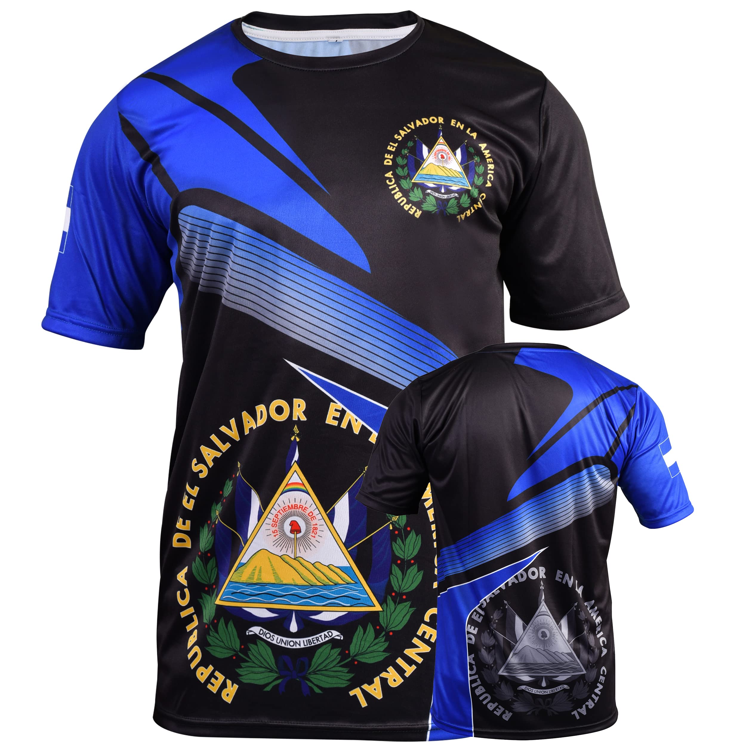 Fury El Salvador Soccer Jersey - El Salvador Football Shirt Camiseta de futbol de El Salvador Jersey