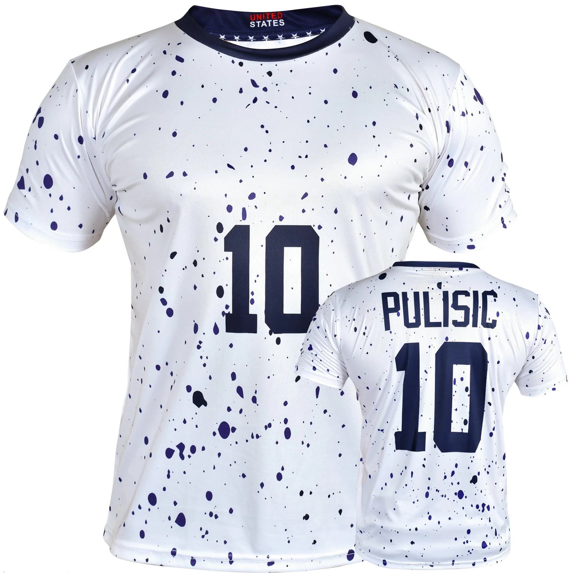 Fury New Soccer Jersey Alex Morgan & Christian Pulisic 2023_24