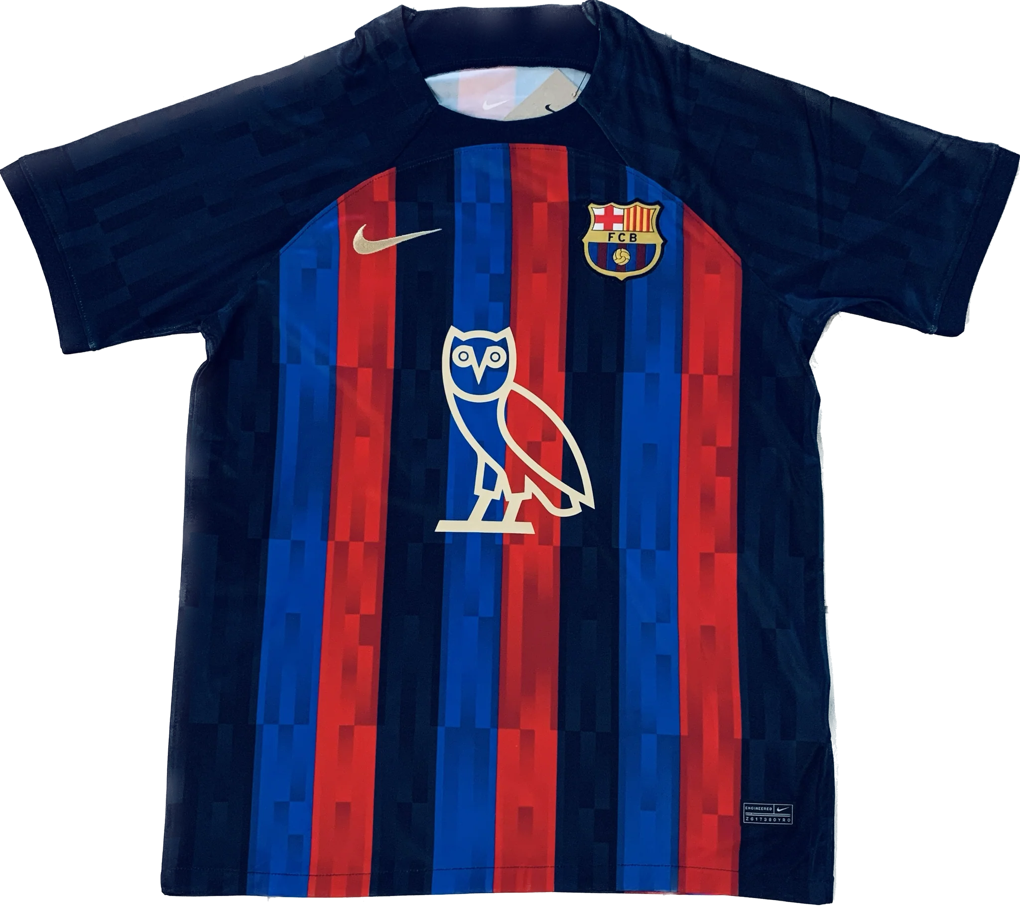FC Barcelona OVO Drake Nike Dri Fit Jersey
