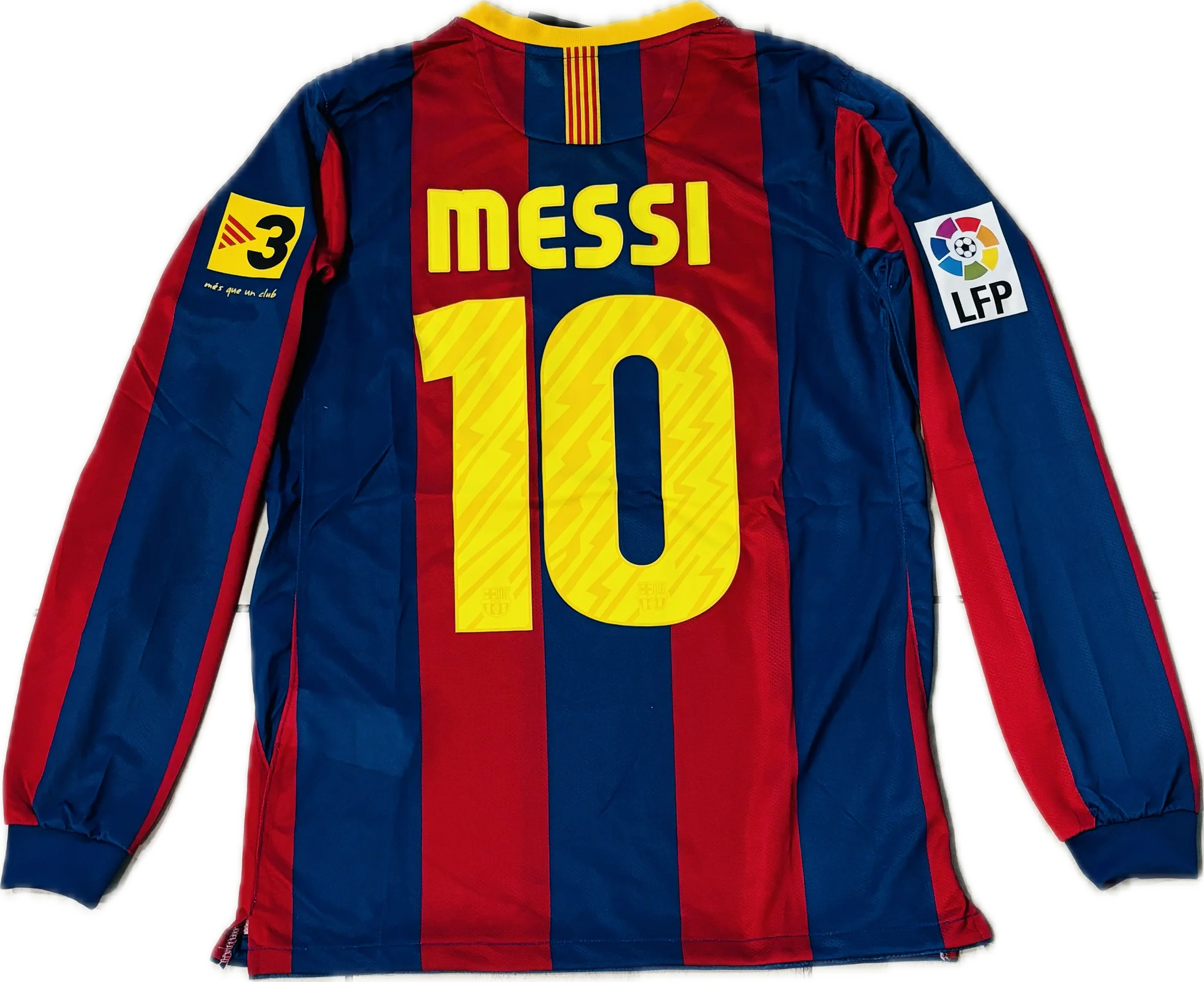 Messi 10 FC Barcelona 2011 Final London Champions League Football Soccer Jersey Champions League