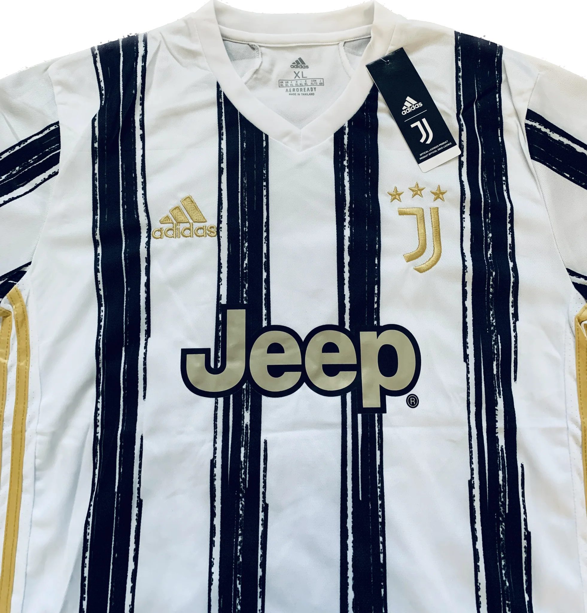 Juventus Cristiano Ronaldo 7 jersey Adidas gold