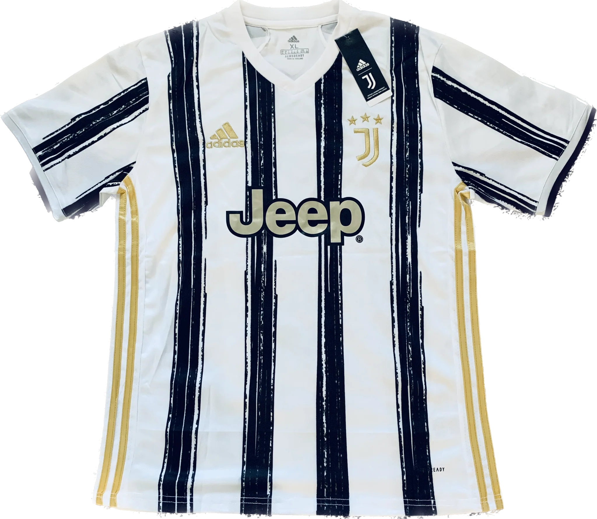 Juventus Cristiano Ronaldo 7 jersey Adidas gold