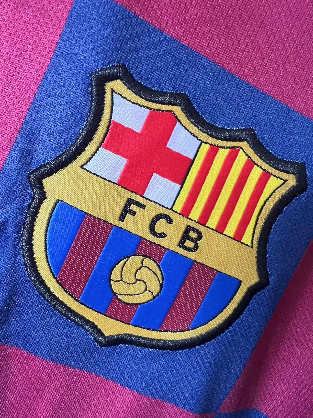 1920 Barcelona home Messi 10 signature shirt football shirt shirt classic retro jersey