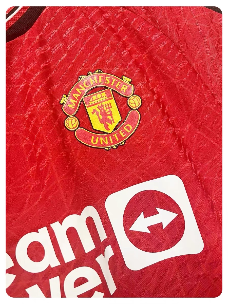 23-24 Rashford signed shirt number 10 Home short sleeve fan edition Player Edition signet campaign