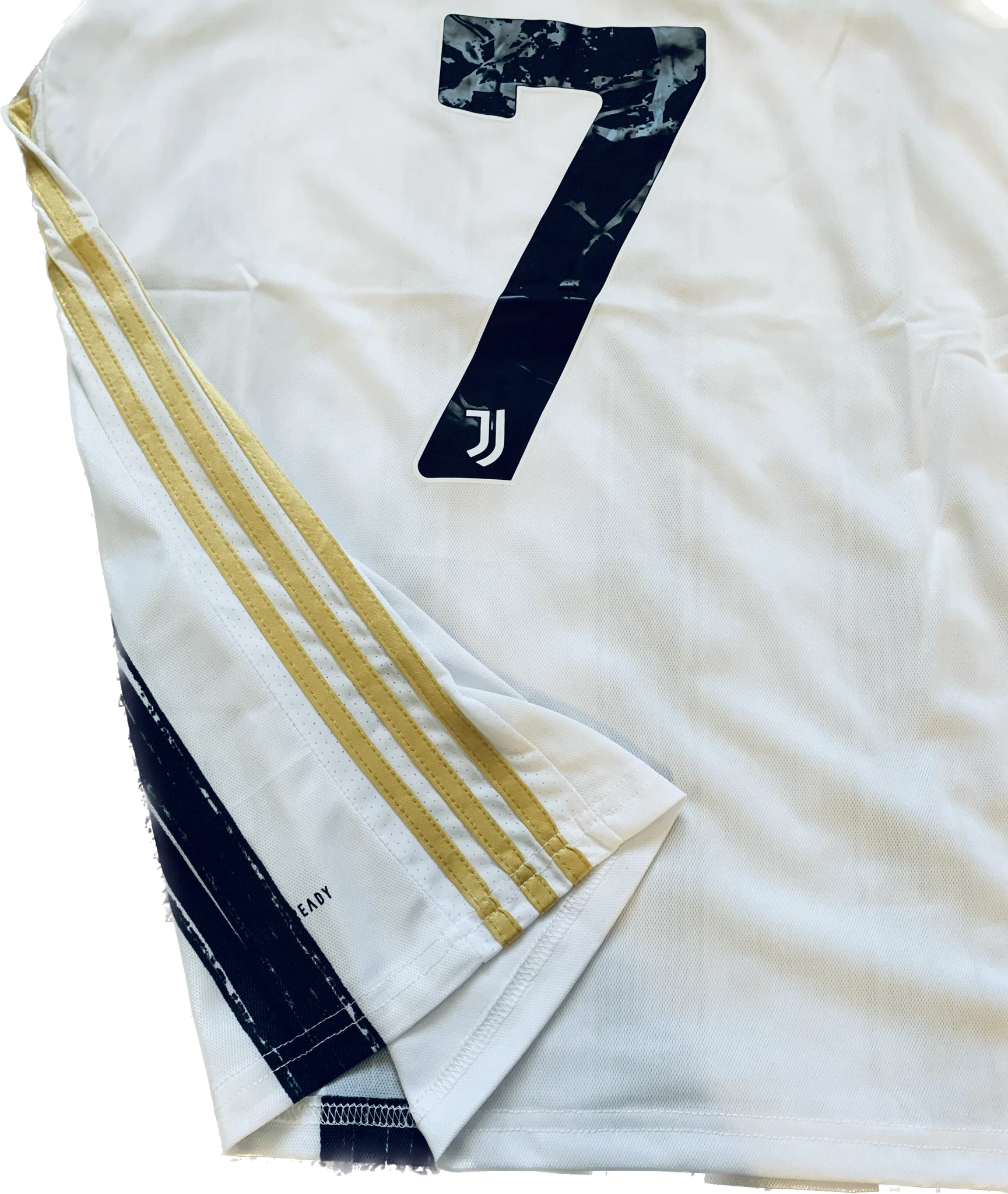 Juventus Cristiano Ronaldo 7 jersey Adidas gold