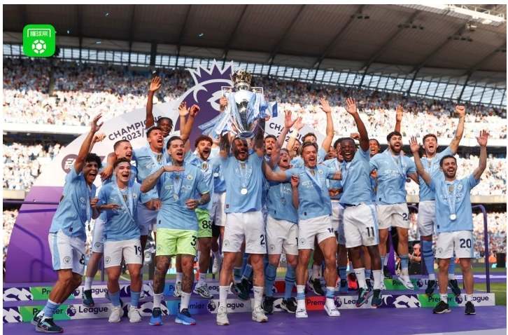 Six titles in seven years makes history! Manchester City 3-1 West Ham, nine consecutive victories to win the fourth consecutive Premier League title.【fangjie】