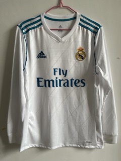 17-18 Real Madrid main long sleeve player S-2XL