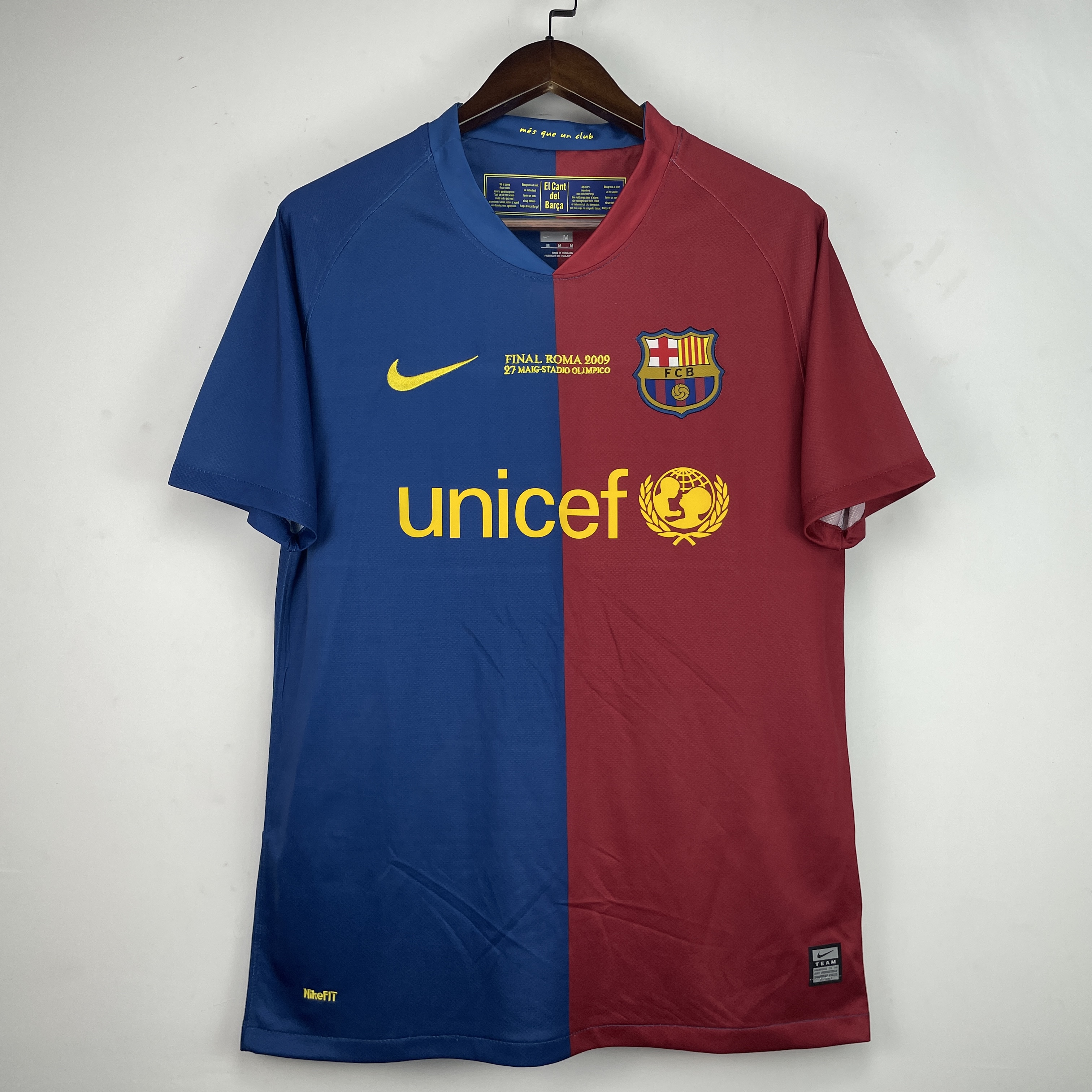 08-09 Barcelona main Champions League version S-2XL