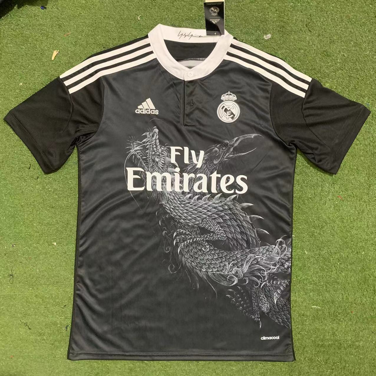14-15 Real Madrid Black Dragon Short sleeve S-2XL