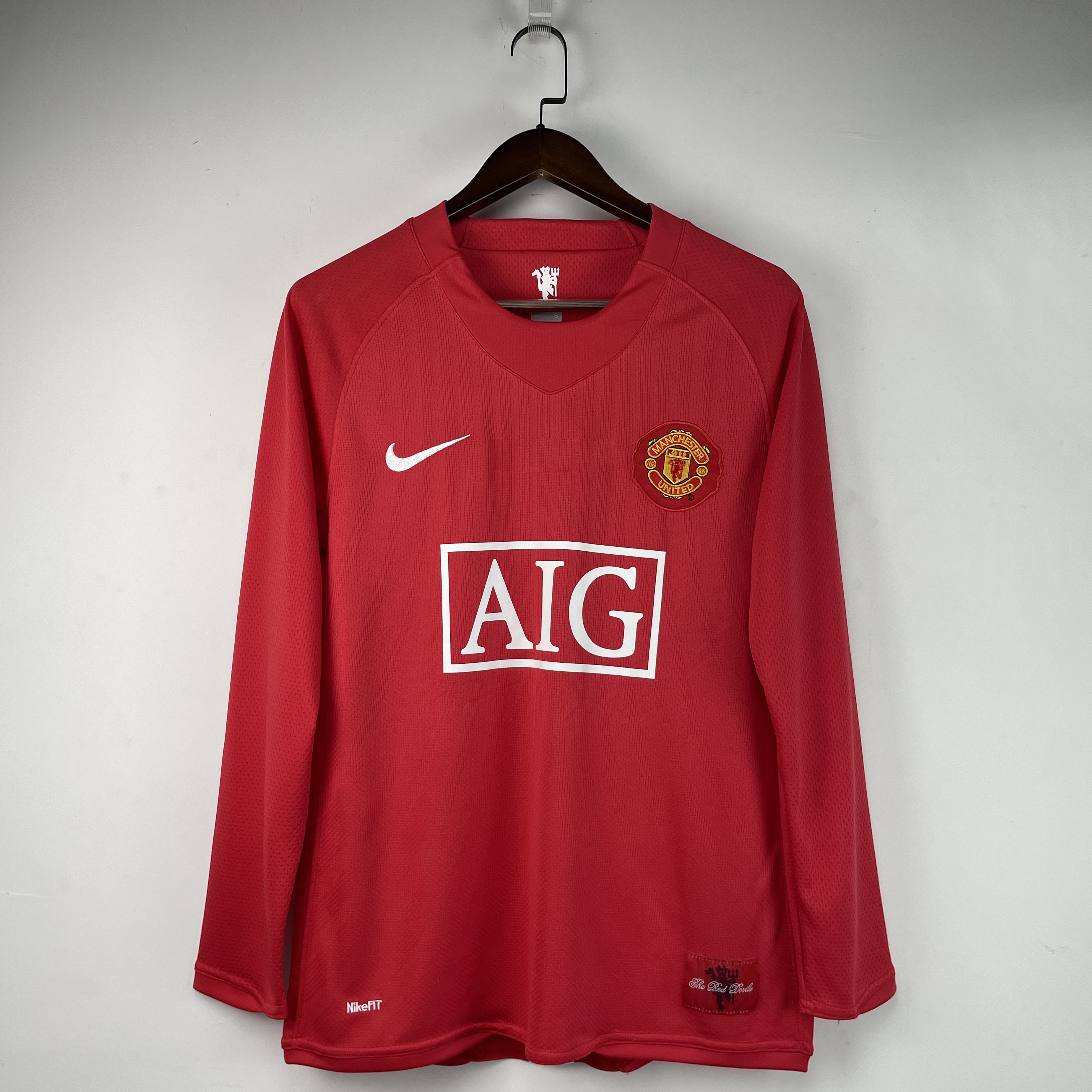 07-08 Manchester United Main League long sleeve S-2XL2