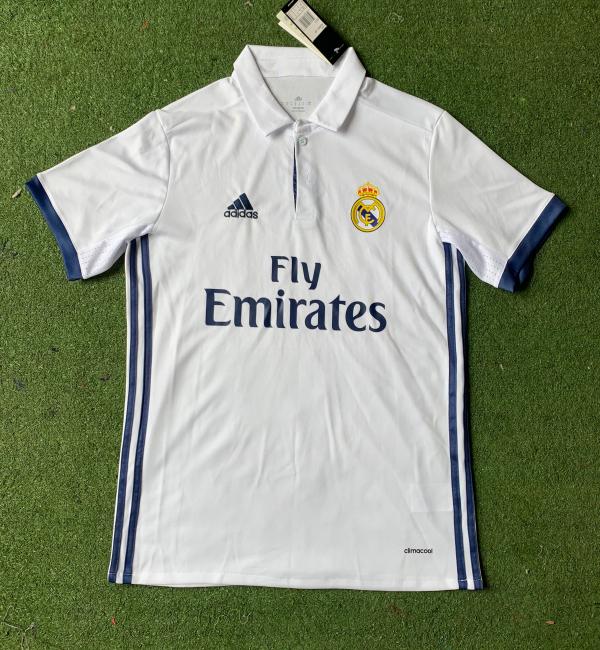 16-17 Real Madrid main short sleeve S-2XL