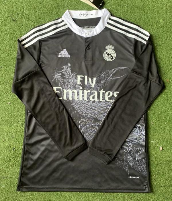 14-15 Real Madrid Black Dragon Long sleeve S-2XL