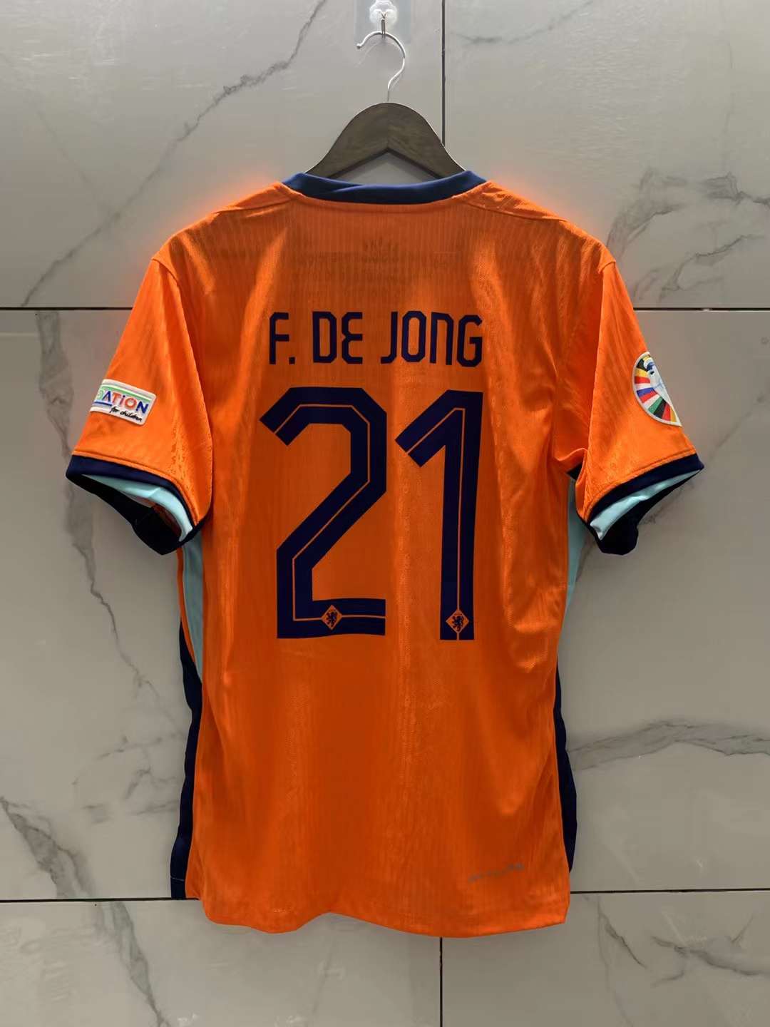 Euro 2024 Dutch jersey player moderator away