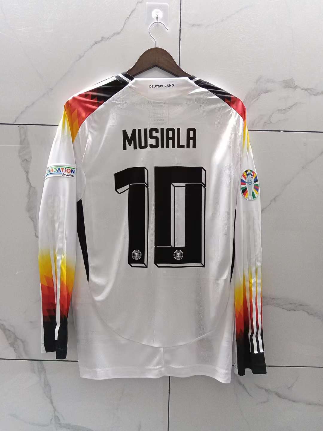 2024 Germany White national kit European home and away kit