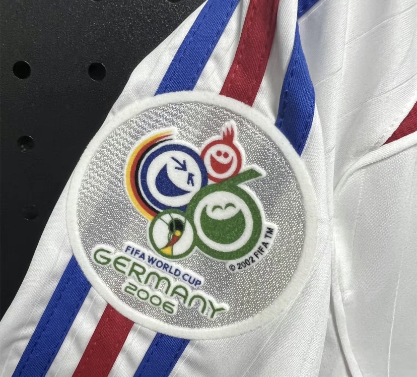 2006 World Cup France Zidane No.10 HomeShort Sleeve Soccer Jersey