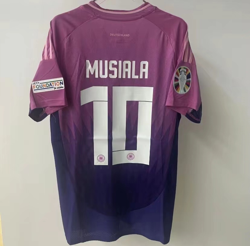 2024 European Cup Germany away kit No.10 Musiala Breathable Football Jersey