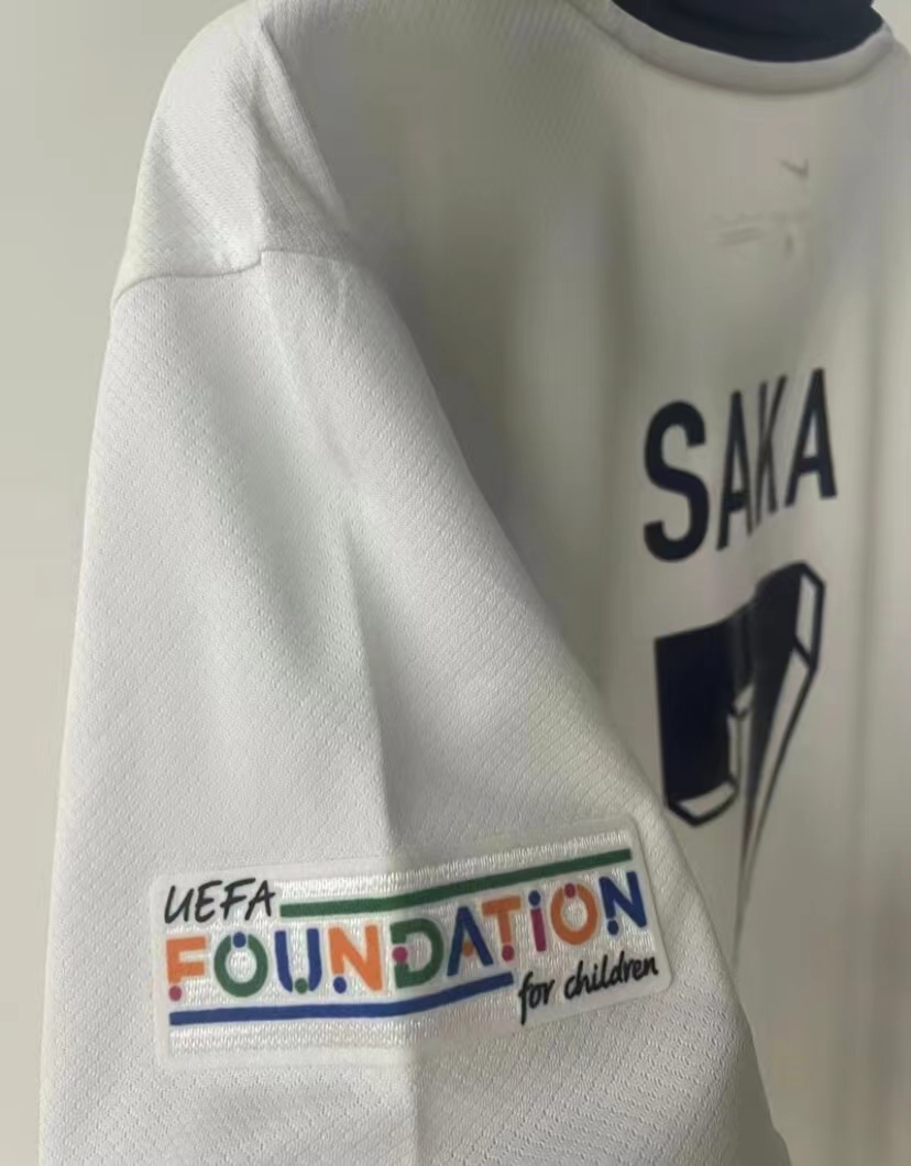 2024 European Cup England home and away Shirt NO.7 SAKA Breathable Football Jersey