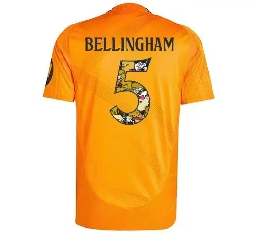 24-25 Real Madrid USA Tour Away #7 # 5 # 9