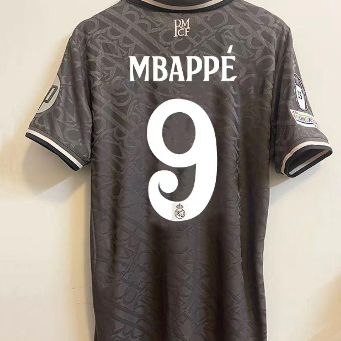 24-25 Real Madrid shirt Second away fans Edition No. 9 Mbappe No. 5 Bellingham football jersey