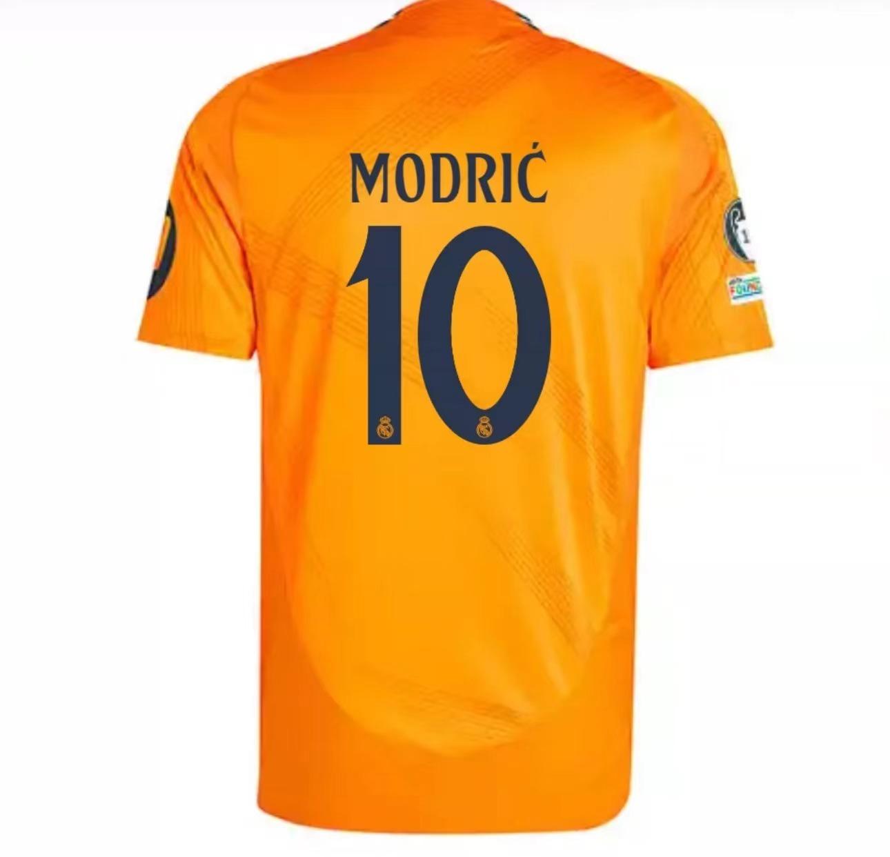 Soccer jerseyFan version24-25 away shortsleevedMadrid jersey# 9 Mbappe
