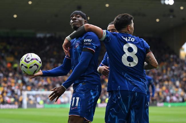 Premier League - Madueke hat-trick as Chelsea beat Wolves 6-2[weirushui]
