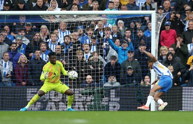 Premier League - Diallo breaks Pedro to score Manchester United 1-2 Brighton[weirushui]