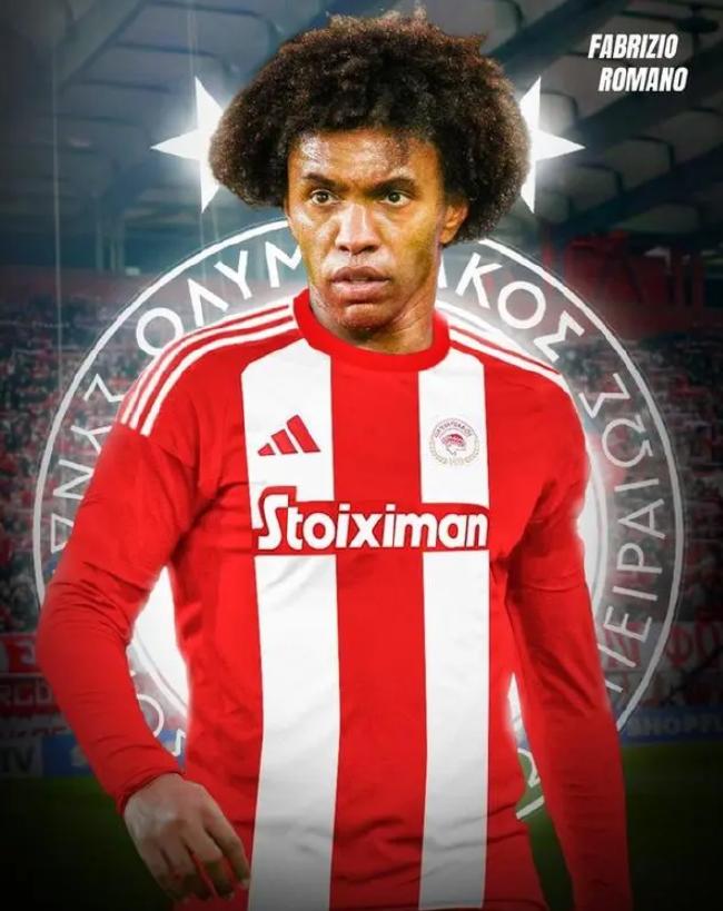 Olympiakos have signed Brazilian veteran Willian, 36[weirushui]
