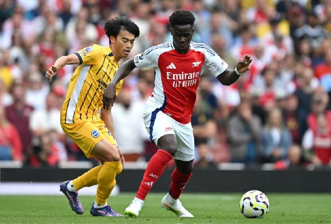 Premier League - Haverts scores from Rice as Arsenal 1-1 Brighton[suchunfie]