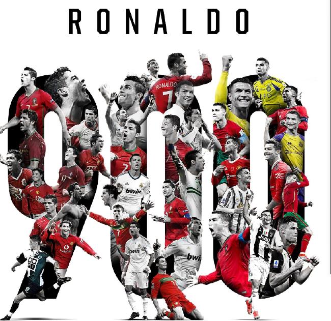 Ronaldo 900 goals distribution: Real Madrid 450 goals National team 131 goals Manchester United 145 goals[weirushui]