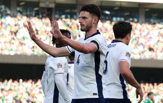 Uefa - Gralish Rice scores for England 2-0 against Ireland[weirushui]