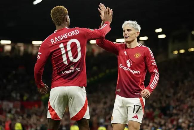 League Cup - Rashford Ganacho double Manchester United 7-0 Barnsley[weirushuii