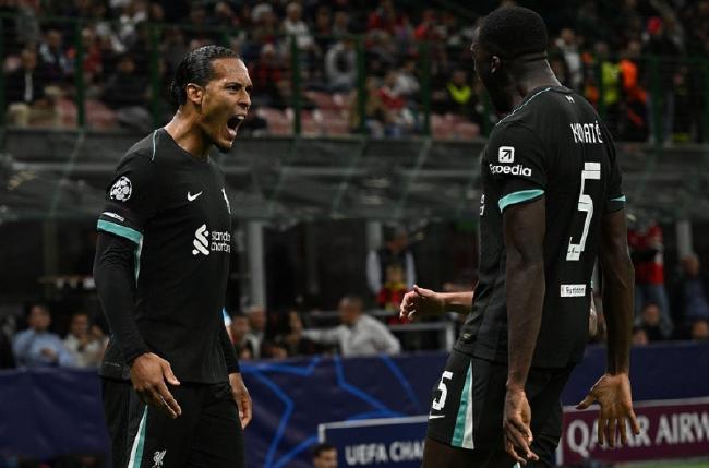 Champions League - Pulisic blitzes Van Dijk to score AC Milan 1-3 Liverpool[weirushui]