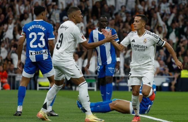 La Liga - Mbappe scores Rodrigo to give Real Madrid 3-2 Alaves[weirushui]