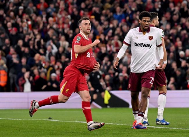 Fa Cup - Jota double Salah scores Liverpool 5-1 West Ham United[weirushui]