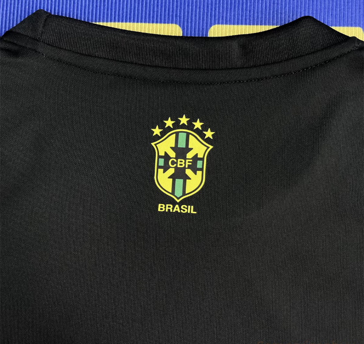 24 25 Brazil National Team Short Sleeve Training Jersey Soccer Jersey