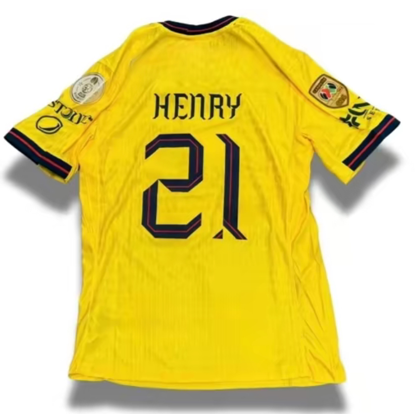 Soccer Jersey 1 Player Version Slim Fit Best Quality 1 America Yellow 121