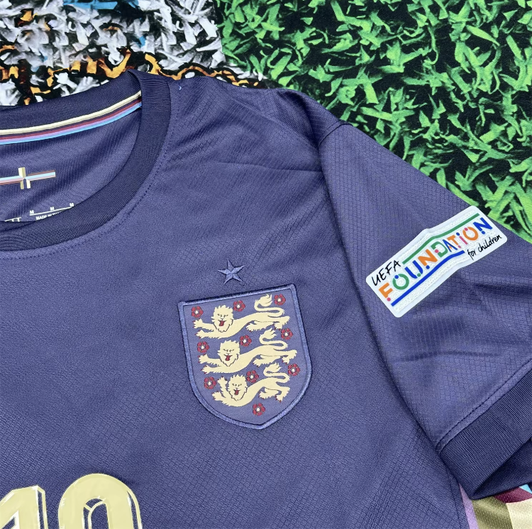 2024 England Away10 Bellingham FootballFans Jerseys