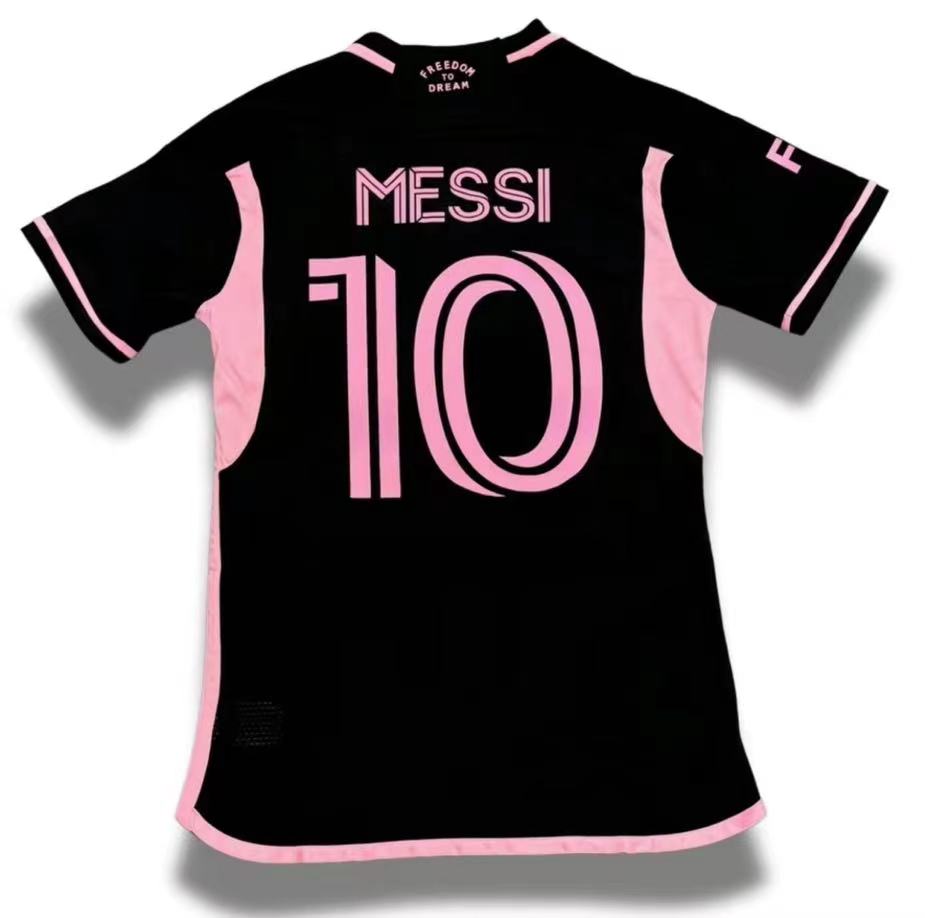 Soccer JerseyPlaver Version Slim Fit  NEW 2024BlackMiami10