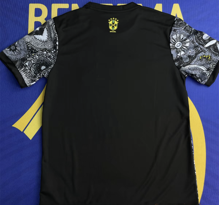 24 25 Brazil National Team Short Sleeve Training Jersey Soccer Jersey