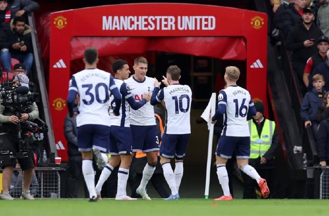 Premier League -B Fey Red Solanke opens 10-man Manchester United 0-3 Tottenham[weirushui]