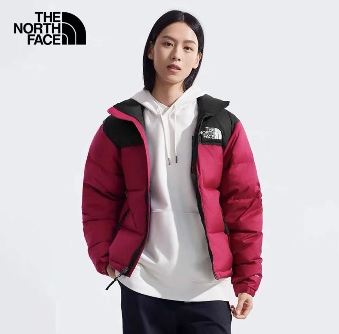 THE NORTH FACE 1996 series FW23 EcoNuptse Jacket stand-up collar windproof can accept down jacket winter men and women alike
