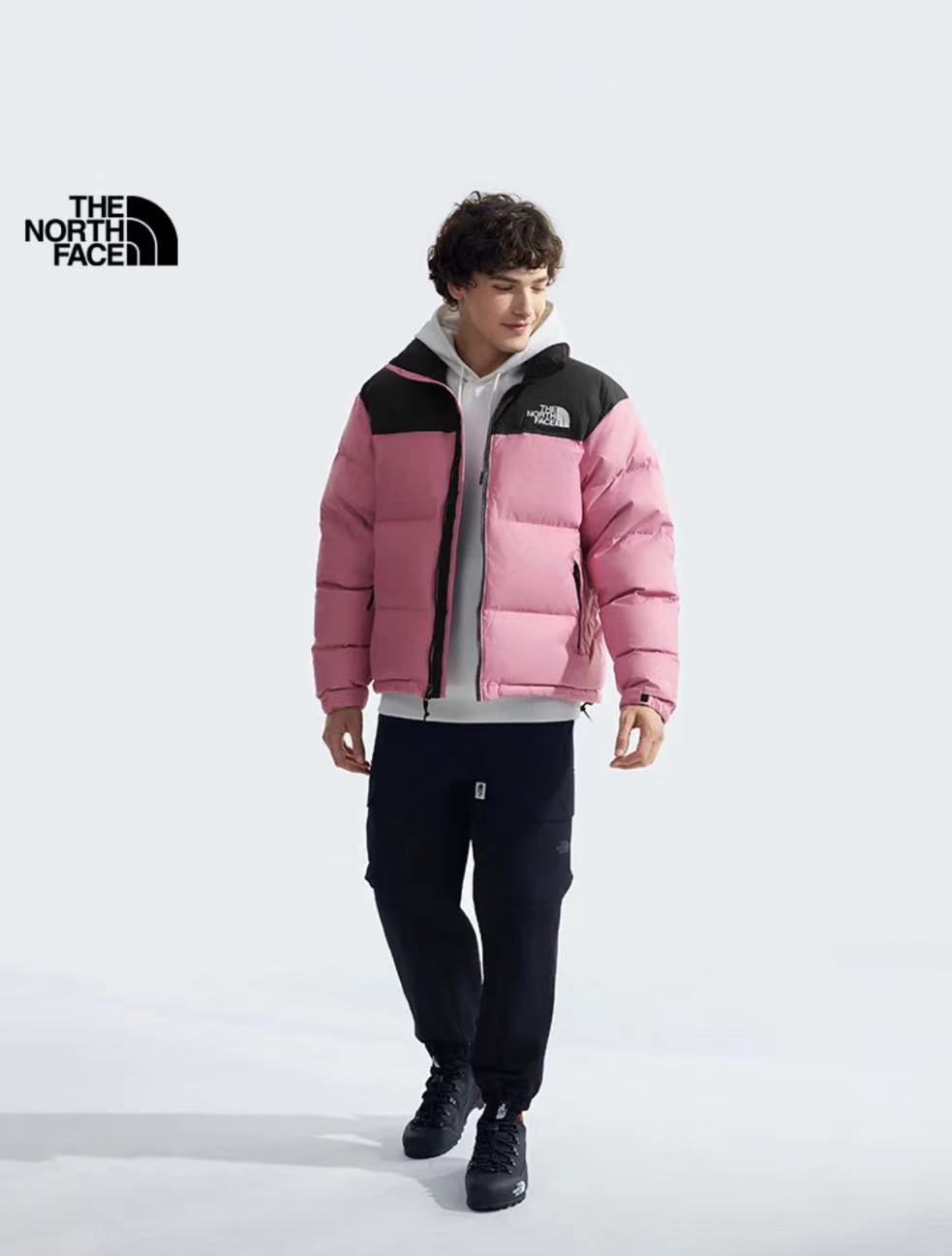 THE NORTH FACE 1996 series FW23 EcoNuptse Jacket stand-up collar windproof can accept down jacket winter men and women alike