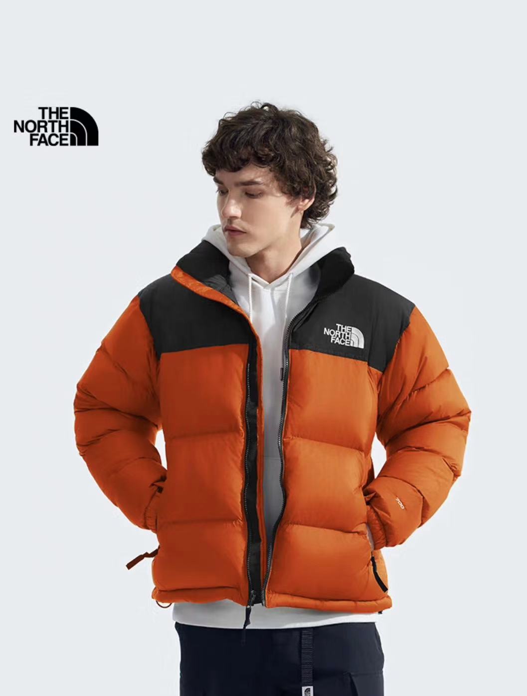 THE NORTH FACE 1996 series FW23 EcoNuptse Jacket stand-up collar windproof can accept down jacket winter men and women alike