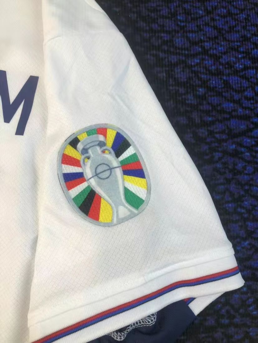 2024 England Home 9 White Breathable Soccer Jersey